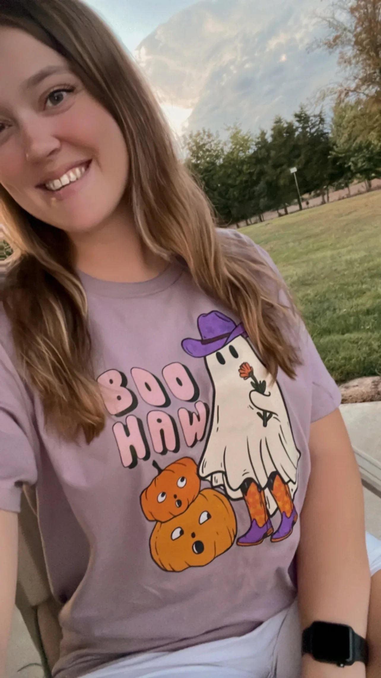 Boo Haw Short Sleeve Graphic T-Shirt - McKenzie's Infinity