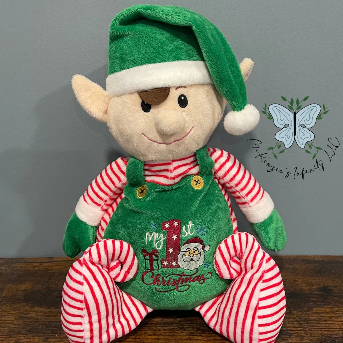 My 1st Christmas Embroider Elf Buddy - McKenzie's Infinity