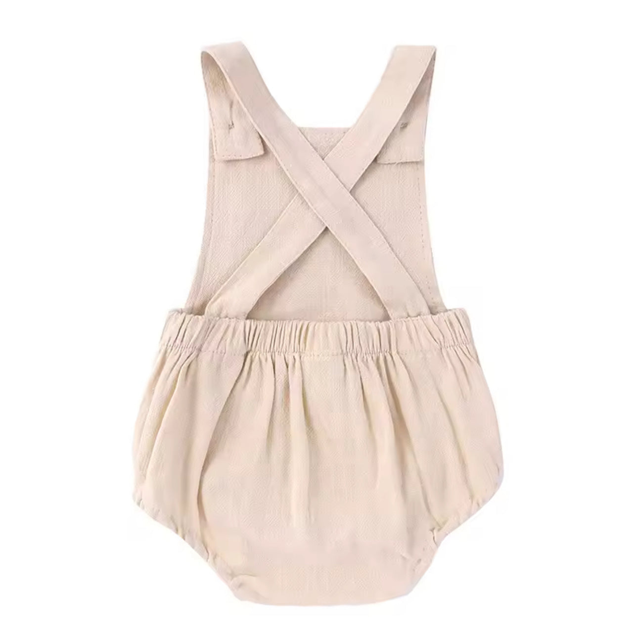 Personalized Name Embroidered Baby Dungarees, Kids Playsuit, Infant Romper