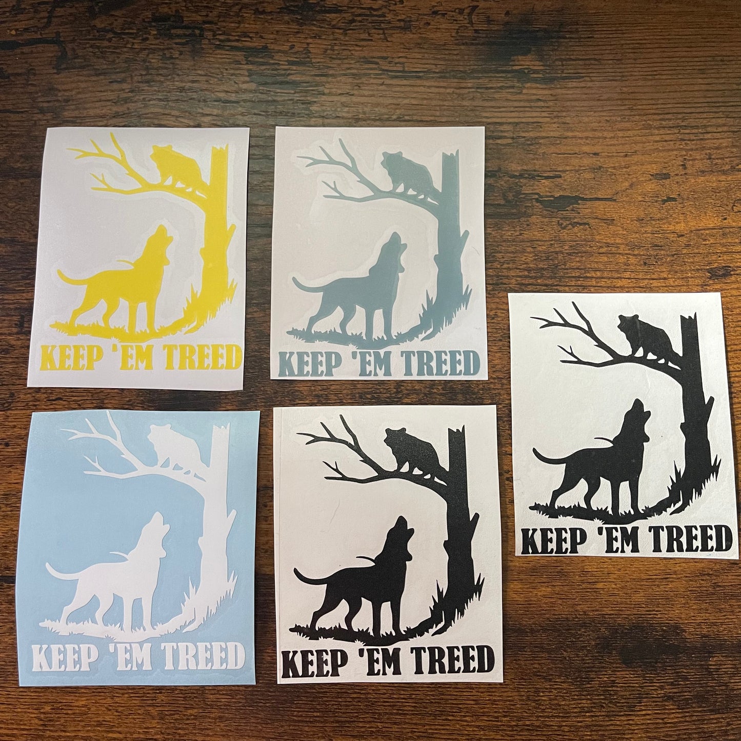 Keep Em Treed 3.5" Decal (READY TO SHIP!)