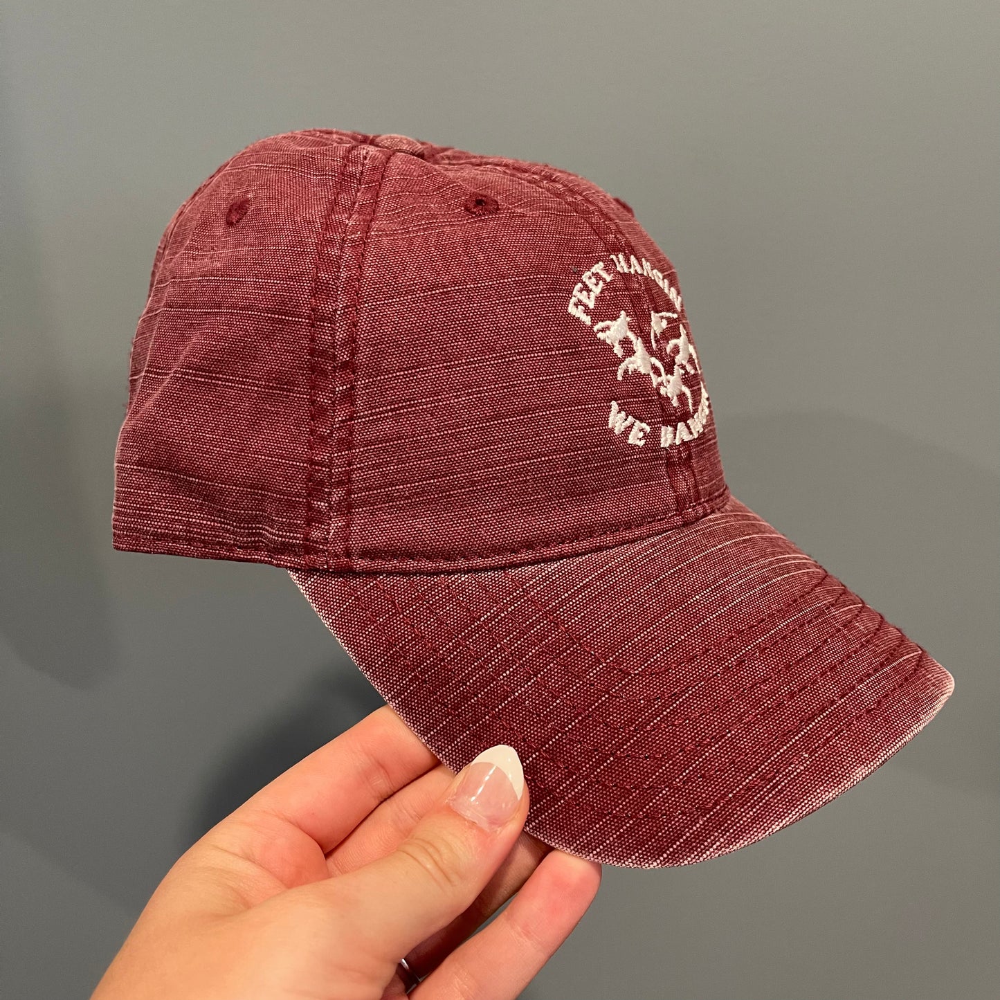 Feet Hangin' We Bangin' Duck Hunting Embroidered Dad Hat/Cap