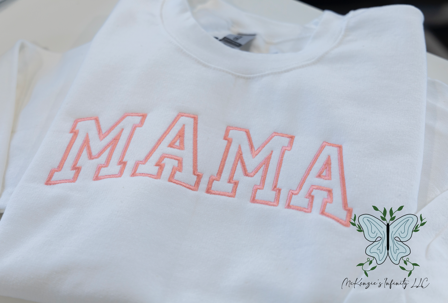 Mama Embroidered Crewneck Sweatshirt