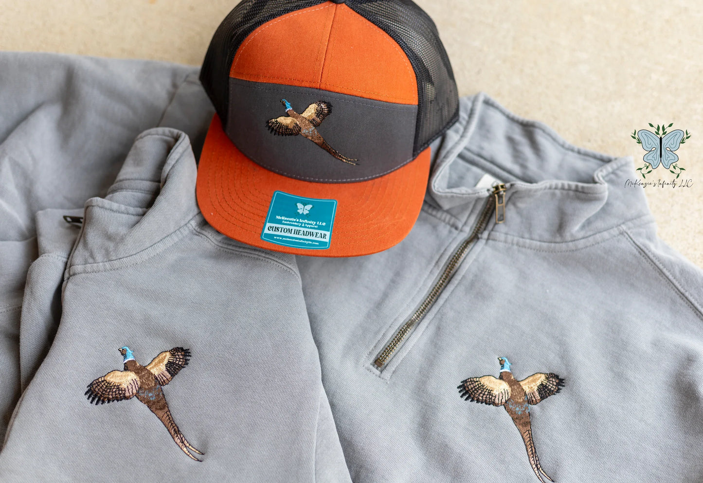 Pheasant Embroidered Richardson 168 Hat/Cap - McKenzie's Infinity