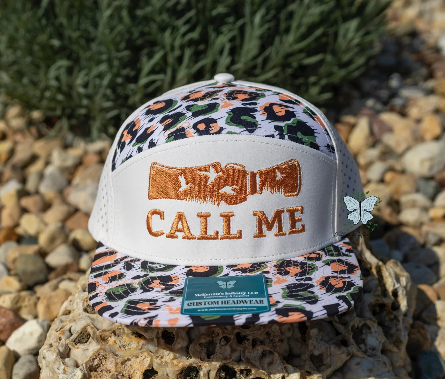 Call Me Duck Hunter - Waterproof Golden Prowler 7 Panel Hat - McKenzie's Infinity
