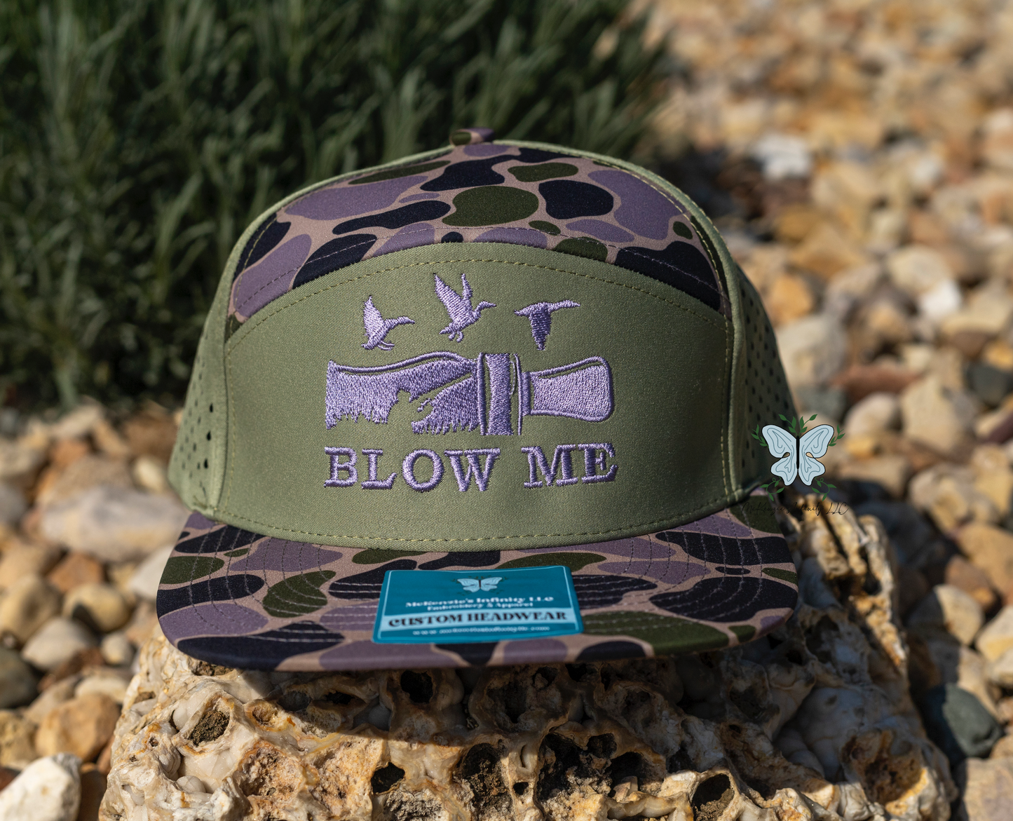Blow Me Duck Hunter - Waterproof Swamp Runner 7 Panel Hat