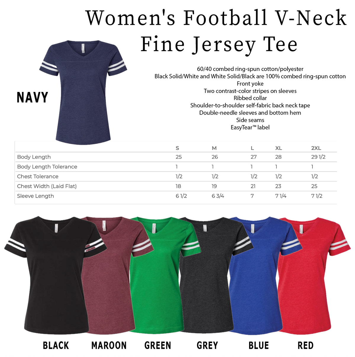 Custom School Spangle Mascot Women’s Football V-Neck T-Shirt