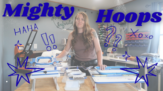 Unboxing My Mighty Hoops | Why I Use Them in My Embroidery Business