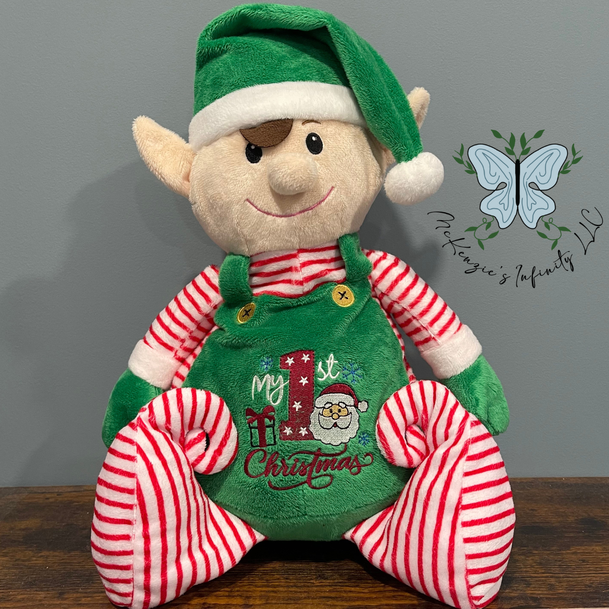 My 1st Christmas Embroider Elf Buddy