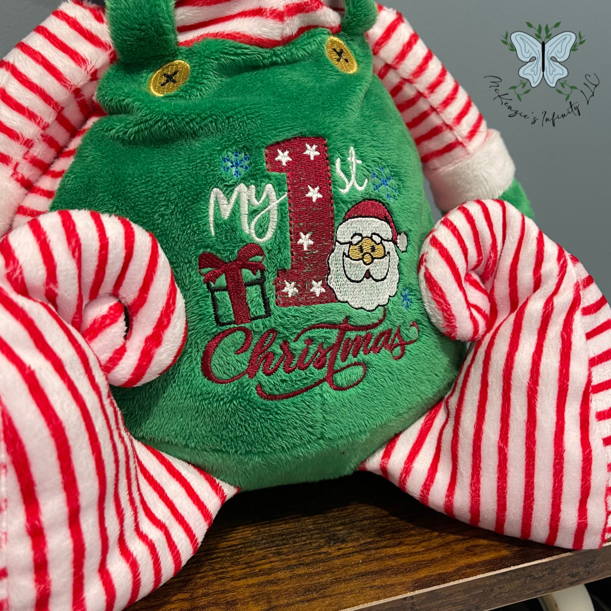 My 1st Christmas Embroider Elf Buddy