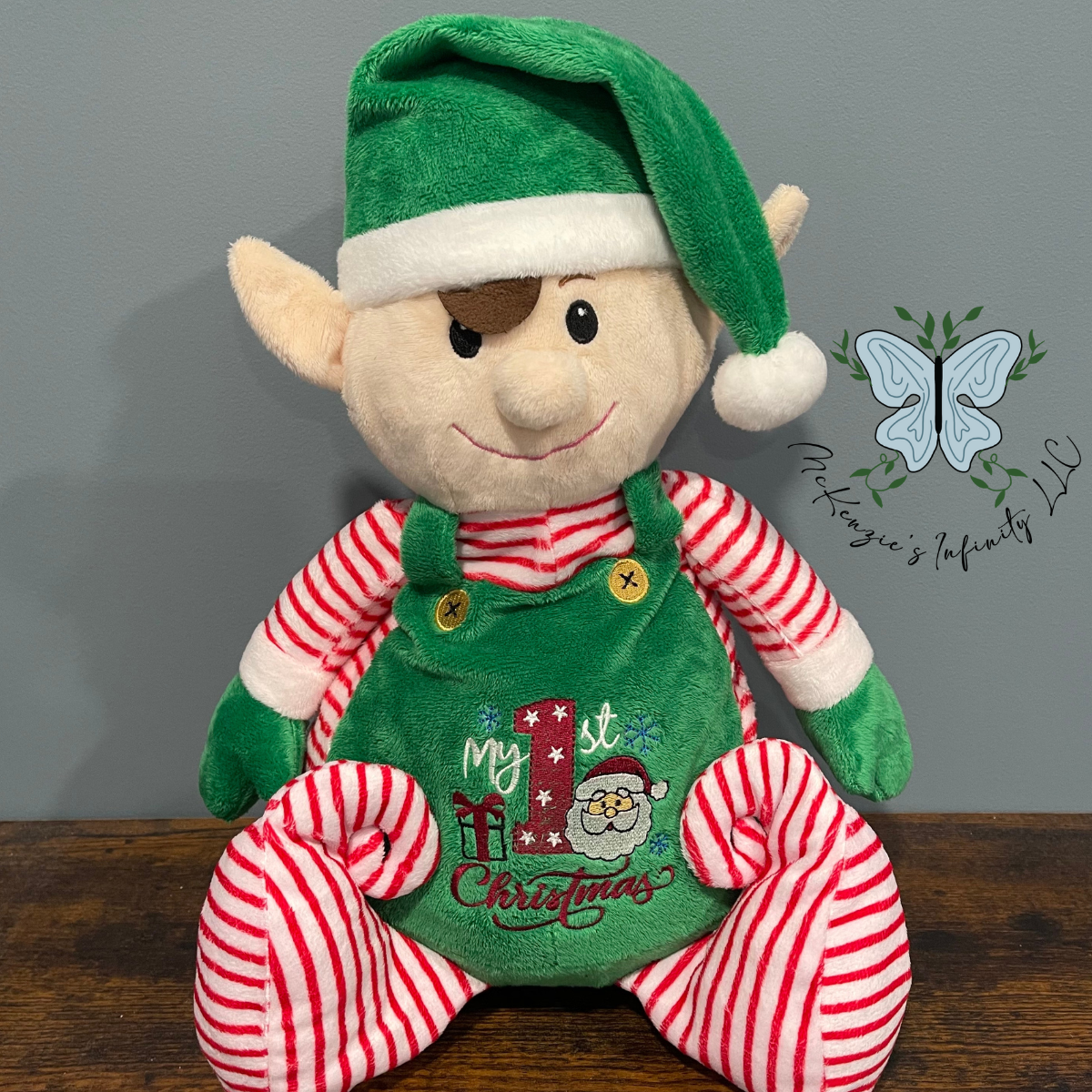 My 1st Christmas Embroider Elf Buddy