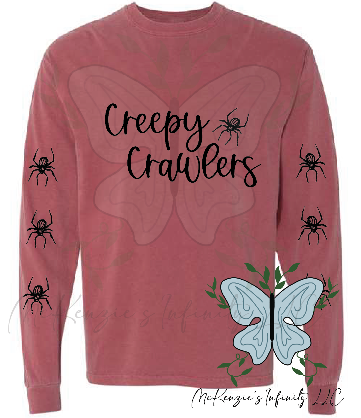 Creepy Crawlers Long Sleeve Graphic Shirt