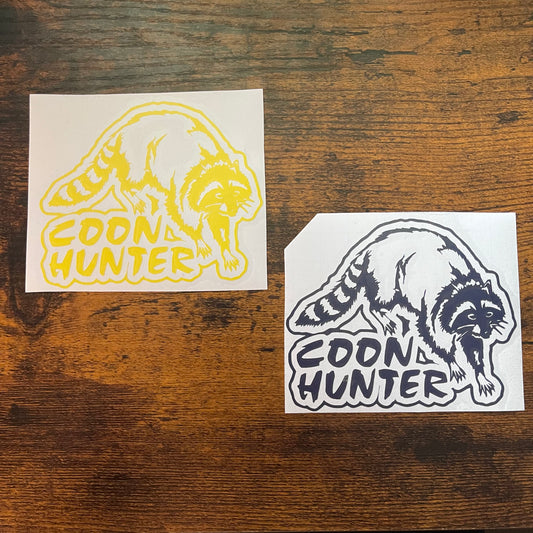 Coon Hunter, The Coon 4" Decal (READY TO SHIP!)