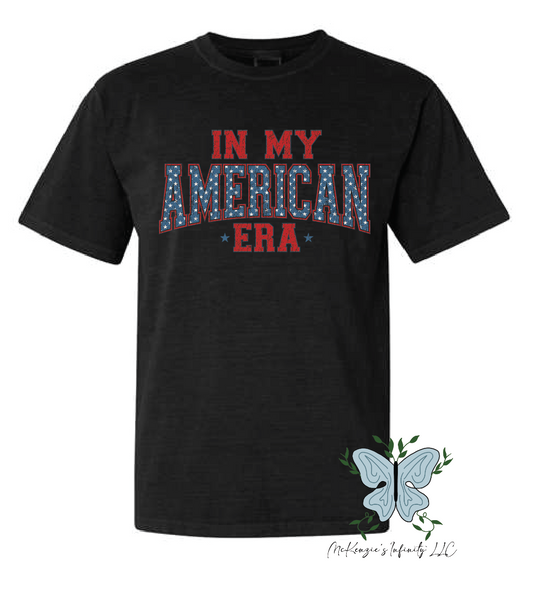 YOUTH IN MY AMERICAN ERA - PEPPER COMFORT COLORS TEE/SHIRT