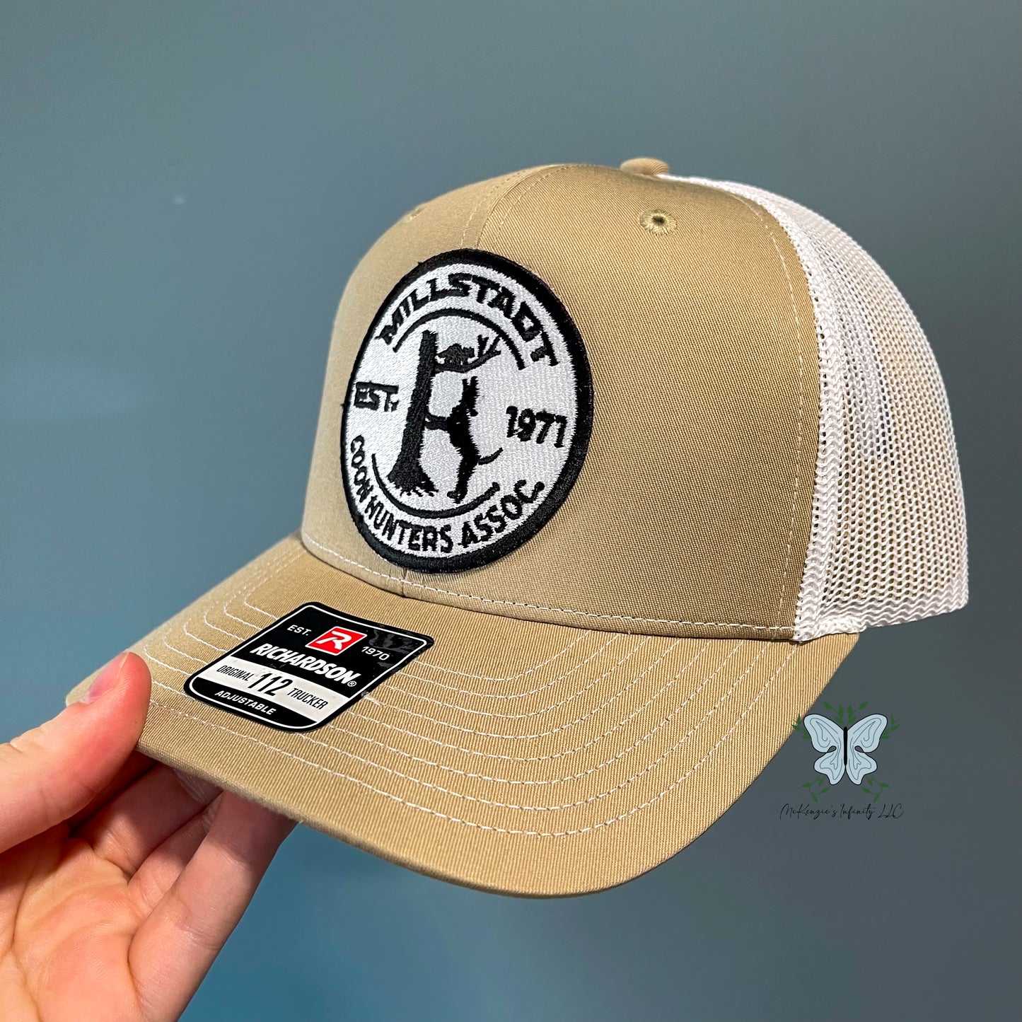 MCHA Khaki/White Richardson 112 Cap/Hat (READY TO SHIP!)