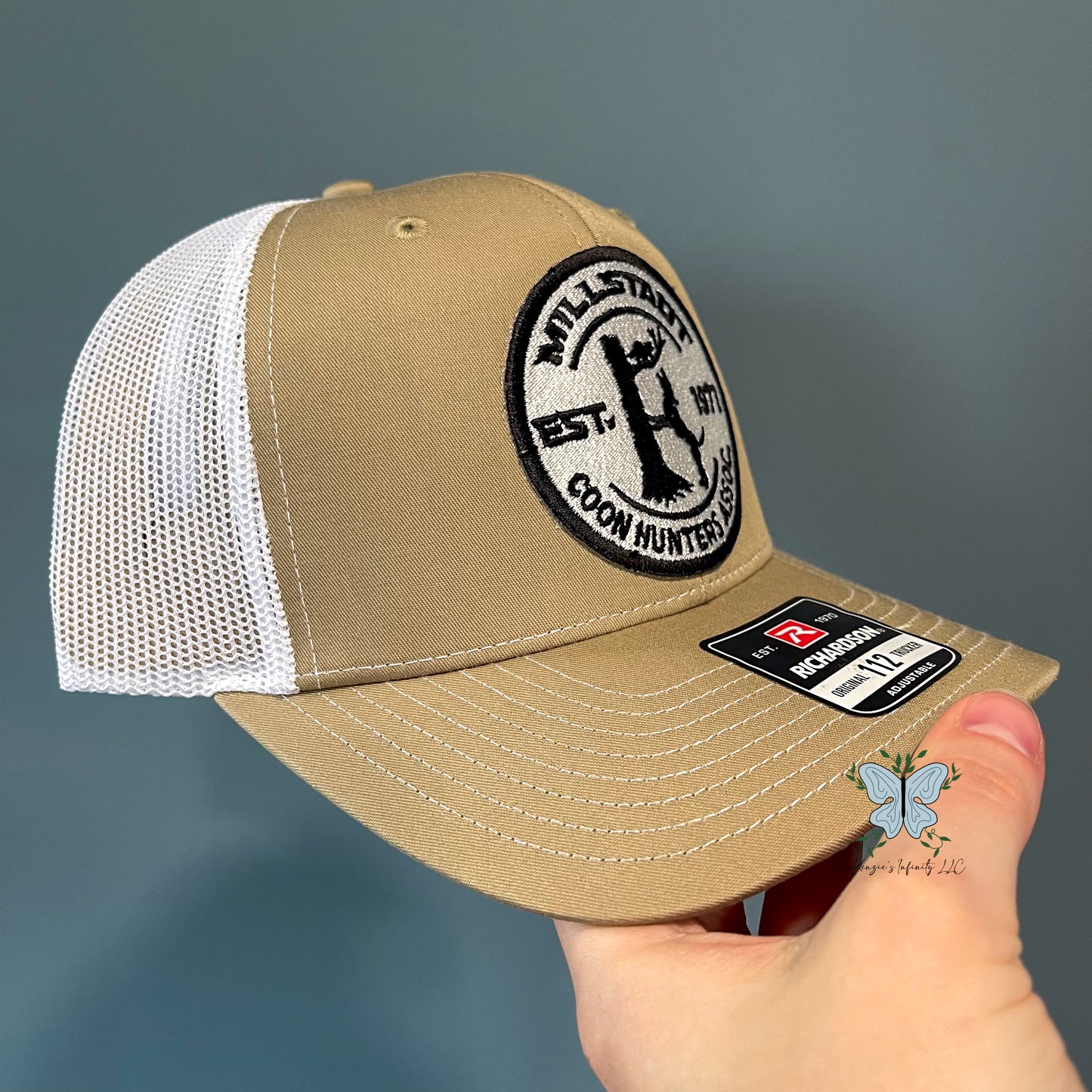 MCHA Khaki/White Richardson 112 Cap/Hat (READY TO SHIP!)