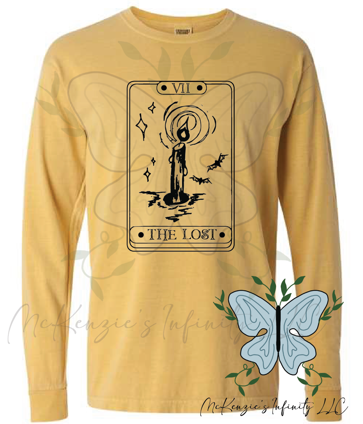 The Lost Tarot Cards Long Sleeve Graphic Shirt