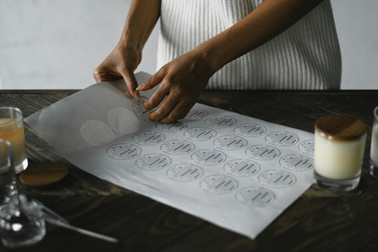 Custom Circle Stickers – Matte Vinyl, Durable & Weatherproof